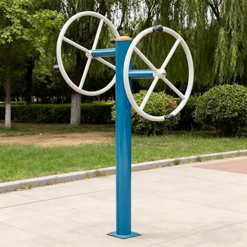 Oberkörper-Krafttrainer, Schulterstrecker, Robustes Outdoor-Fitnessgerät, Fitnessgerät für Parks, Gärten, Hinterhöfe, Geschenkartikel, Weihnachten(C)