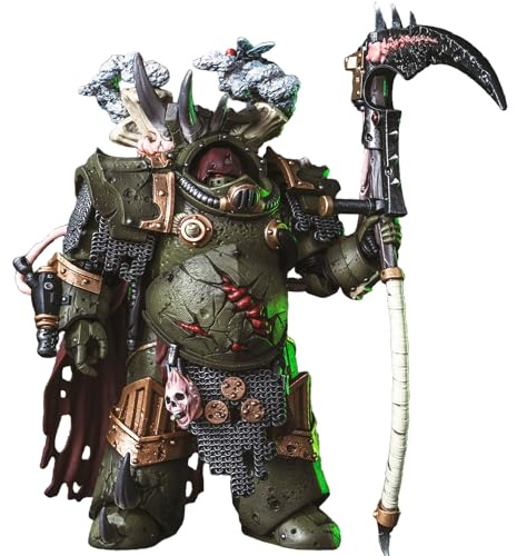 TOYVERSE JOYTOY Death Guard Deathshroud Terminator 1 1/18 Actionfigur | Mit Manreaper, Plaguespurter Gauntlet, Wechselhänden und Displaybasis; bewegliches Sammlermodell ab 15 Jahren