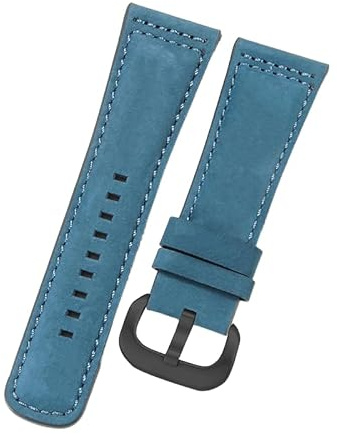 ROUHO 28mm Flexibles Echtleder Uhrenarmband Handgefertigtes & Robustes Ersatz Uhr Band für Sevenfriday P2/PS1/M2/Q2