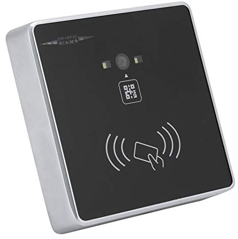 Fyearfly AC-QR500 Zutrittskontrollleser, 2D-Barcode- und RFID-Scanner mit Wiegand RS232/485-Schnittstelle für sicheren Zugang zu Bürotoren, Windows & Linux kompatibel