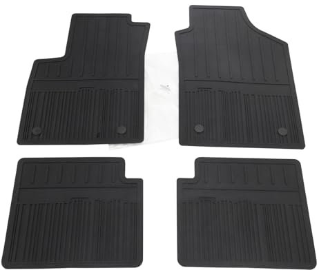TAPPETINI IN GOMMA FIAT 500 ANTERIORI POSTERIORI NERI ORIGINALI 50927864
