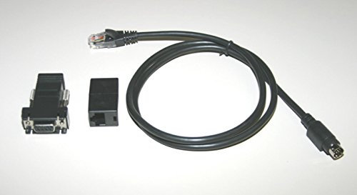 3ft VISCA PTZ Extendable Camera Control Cable Sony EVI/BRC/SRG Series RS232 with Coupler