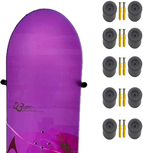 Snowboard Wandhalterung Display Hanger Rack Snowboard Lagerung Floating Hanger Rack - Unsichtbares Design - Hält 5 Snowboard - Hält Snowboards mit oder ohne Bindungen - Schützt Snowboard - Keine