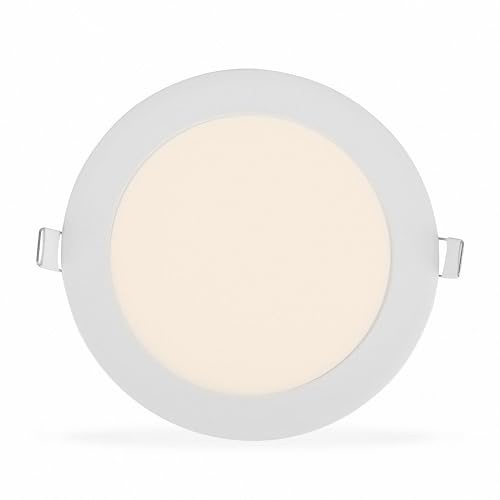 Mextronic LED einbau Panel Rund LED Einbau Panel TAVO rund Warmweiß 1200LM 15W (W) Ø 155mm