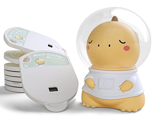 ZZZMOON Figure and Story Slides, Kids Story Projector Replacement Kit, Fantastic Dinosaur World for Kids Bedtime Reading with 8 Stories