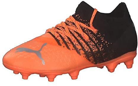 PUMA Future Z 2.3 FG/AG Jr, Botas Unisex niños, Multicolor (Neon Citrus-Diamond Silver Black), 28 EU