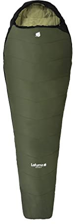 Lafuma - Active 5° - Sac de Couchage Adulte avec Sac de Compression - Synthétique - Déperlant - Température de confort 8°C- Kaki, G, Marron