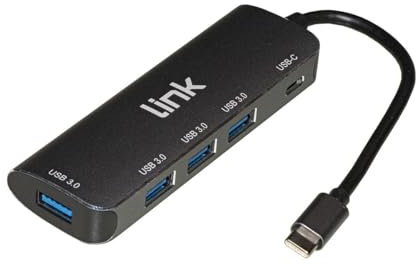 LINK Hub USB-C 4 Puertos USB + USB-C F