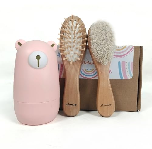 Baby Nagel Set, Baby Maniküre Set und Pediküre Set mit niedlichem Etui. Baby Nagelknipser und Bürstenset für Neugeborene, Säuglinge und Kleinkinder