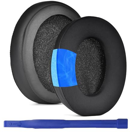 Aiivioll WH-CH720N Kühlgel-Ohrpolster für Sony WH-CH720N, WH-CH710N, WH-CH700N, Ohrpolster mit Geräuschisolierungsschaum (schwarz)