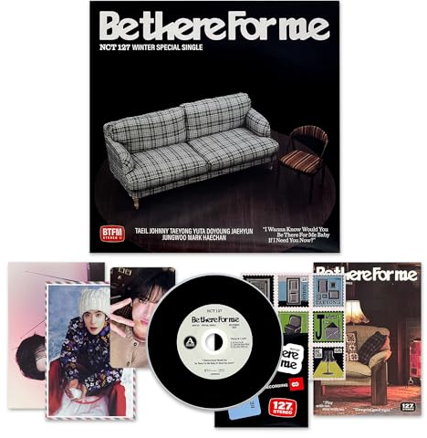 NCT127 - WINTER SPECIAL SINGLE [Be There For Me] (127 STEREO Ver. - A Ver.) CD-R + Postage Stamp + Photobook + Folded Poster + Sticker + Photo Card + Post Card + 2 Pin Badges + 4 Extra Photocards