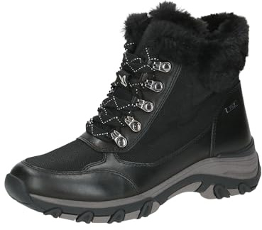 CAPRICE Damen Sneaker hoch mit Fütterung mit Schnürsenkeln Wasserabweisend