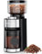 Aromaster Coffee Grinder Burrs, Coffee Bean Grinder with 25 Grind Settings and 2-12 Cup Timer, Conical Coffee Grinder for Home Use, 3 Portafilter Holder
