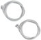 20 Pcs Bicycle Derailleur Shifter Cables Brake Cables Set, 10 Pcs 1.75M Bike Brake Cables with 10 Pcs Road Bike Shifter Cables, Mountain Bike Brake Line Bicycle Gear Cable Wire Cables
