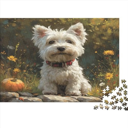 Yorkshire Terrier 500 Teile Puzzle Spielzeug Geschenk Kinder Lernspiel Für Erwachsenen Ab 14 Jahren 100% Recycelten Kartons 500pcs (52x38cm)