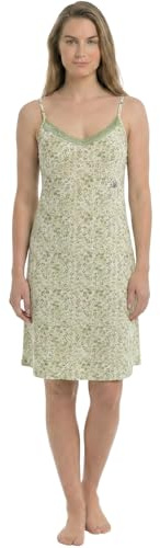 Kisses&Love Sommernachthemd für Damen, 100% Baumwolle, mit dünnen Trägern KL45300