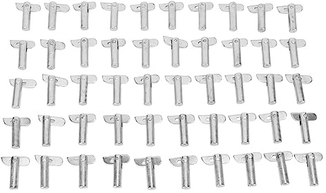 Gerüstverbindungsverbinder, verzinkt, robuste Verbindungsstangenstifte für Gerüste, Dübel für Bau- und Bauprojekte, 50 Stück, 12 x 45 mm