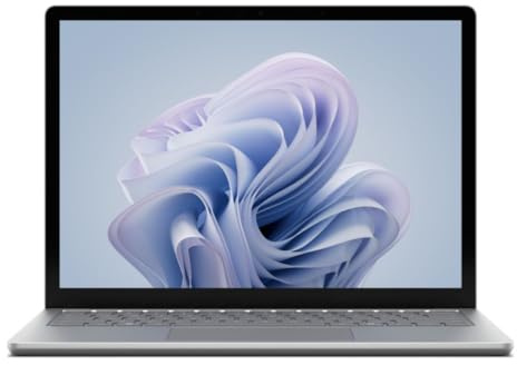 Microsoft Surface Laptop 6 Intel Core Ultra 5 135H Computer portatile 34,3 cm [13.5] Touch screen 16 GB LPDDR5x-SDRAM 256 GB SSD Wi-Fi 6E [802.11ax] Windows 11 Pro Platino (Microsoft Surface Laptop 6
