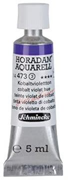 Schmincke – HORADAM® AQUARELL - feinste Künstler-Aquarellfarben, Kobaltviolettton - 5 ml