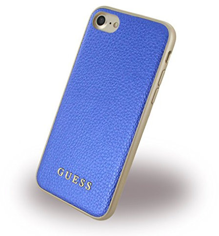 Guess GUHCP7IGLBL PU Leather Case for iPhone 8/7 - Blue
