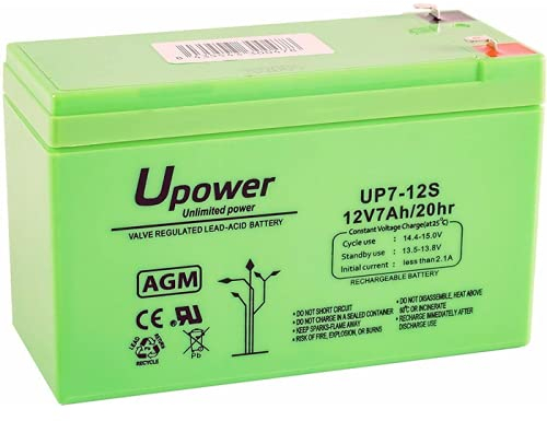 BATERIA PARA SAI 12V/7AH NP7-12 / UP7S-12 SATYCON