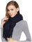Luxuriöser, großer Schal von cashmere aus weicher Mischung aus echter Wolle
