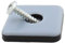(4 pezzi) 50 mm quadrati a vite in PTFE Teflon mobili scivoli by Lifeswonderful®