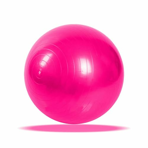 SturdyFoot Gymnastikball, 85 cm, Anti-Burst & Extra Dick, Schweizer Ball mit Pumpe, Geburtsball für Yoga, Pilates, Fitness, Schwangerschaft & Arbeit