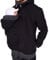 amropi Porte-bébé Pull Sweatshirt Hommes Kangourou Sweat À Capuche pour Bébé Noir,XL