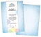 Briefpapier Vintage blau Motivpapier für Einladungen Urkunden Hochzeit Geburtstag 90 g/qm DIN A4 (20 Blätter)