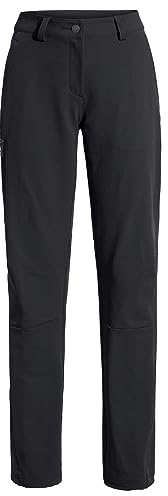 VAUDE Damen Women's Strathcona Pants Ii Hose, Schwarz, 38 Kurz EU