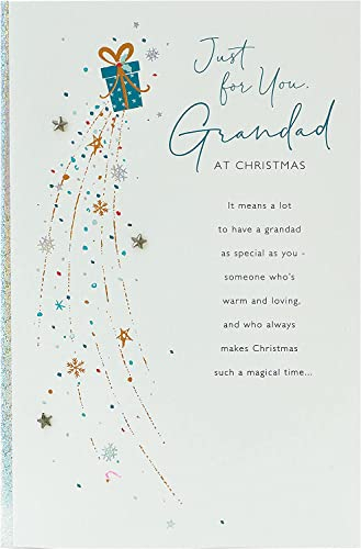 UK Greetings Weihnachtskarte für Großvater – Weihnachtskarte für den Großvater – Weihnachtskarte für besondere Opa