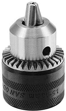 Drill Bit Adapter 1.5-13mm Metal Stabilizer Key Drill Bit Chuck Adapter Angle Grinder Drill Key 1/2 Inch 20 Thread Adapter