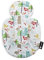 4moms RockaRoo und MamaRoo Little Forest Kleinkind-Einsatz für Neugeborene und Kleinkinder, maschinenwaschbar, weich, Plüschstoff, wendbares Design
