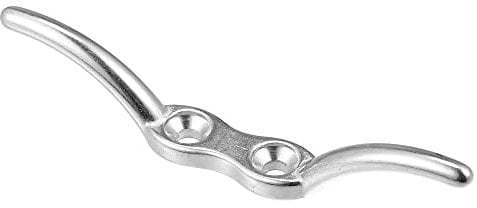 X AUTOHAUX 4 Inch Stainless Steel Flagpole Cleat Hook Boat Deck Cleats