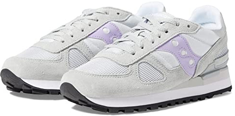 Saucony Damen Shadow ORIGINAL W Sneaker, Grey/Purple, 39 EU
