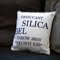 getDigital Silica Gel Dekokissen - 1 Kissen für Wohnzimmer, Schlafzimmer und Büro, Kissenbezug inkl. Füllung für Science Geeks & Nerds - 35 x 35 cm, 100% Polyester, Weiß