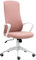 Vinsetto Silla de Oficina Giratoria Silla de Escritorio Juvenil con Altura Ajustable Función de Basculante Reposabrazos y Respaldo Alto 62x56x110-119,5 cm Rosa