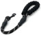 Short Dog Lead with Soft Padded Handles and Reflective Threads Walking Dog Rope Dog Lead Rope for Small Medium and Large Dogs (black)