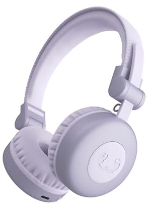 Fresh 'n Rebel Code Core, Bluetooth-Kopfhörer on-Ear, kabellos, 30 Stunden Spielzeit, mit Mikrofon und Sprachassistent, Lautstärkeregler und Wiedergabe/Pause-Tasten, faltbar (Dreamy Lilac)