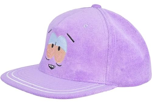 South Park Baseball Cap Towelie Snapback Skater Baseballmütze mit Flacher Krempe Indigo Einheitsgröße, Indigo/Mandala-Traum, Einheitsgre
