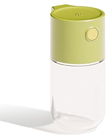Spices Dispenser - Salt Shaker Dispenser | Salt and Pepper Cooking Helper, Precise Quantitative Type Seasoning Dispenser, Measuring Spices Dispenser for Kitchen Camp, Healthy Daily Intak