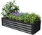 PRIMEYARD Hochbeet Luca anthrazit Stahlkonstruktion 150x60x35 cm