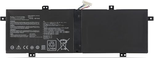 ASKC C21N1833 Laptop Battery for Asus ZenBook 14 UM431 UM431D UM431DA X431FA X431FL UX431F UX431FA UX431FN UX431FL S431FA-EB130T VivoBook S14 S431 S431F S431FA S431FL Series C21PtJH 47Wh