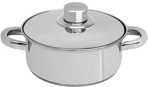 Hoyca – Cacerola Hoyca Durum en Acero Inoxidable, Compatible con Inducción, Gas, Eléctrico, Vitrocerámica y Horno (26)