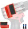 Magnetic Bit Holder for Milwaukee M12 Impact Driver and Drill, Bit Holder for Milwaukee M12 GEN3, Red