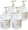 Hygen Gel, Igienizzante Mani, Alcool 75%, Con Aloe Vera e Timo, Senza Risciacquo, Profumato al Limone - 4 Flaconi da 500 ml - 2 litri