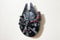 3Dudes & Dad Wall Mount Display Bracket Compatible with Lego® Star Wars The Dark Falcon - Custom Designed Storage Hook for Set 75389-3D Printed Plastic - Supplied with Mounting Hardware