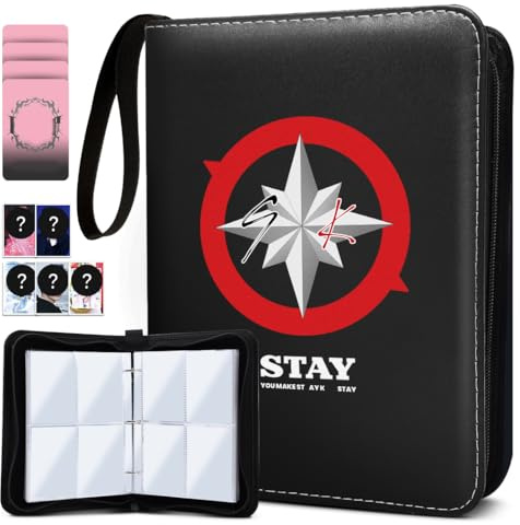 Photocards Binder 400 Pockets Album Photo Card Holder for Stay Music Fans