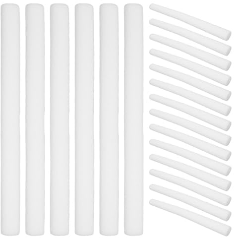 WESIEVYA Lot de 20 Frites de Piscine : bâtons de Piscine en Mousse EPE - Frites de Natation gonflables - Idéales pour Les Sports Aquatiques et la détente